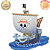 THOUSAND SUNNY GRANDSHIP BANDAI 100% ORIGINAL LACRADO - Imagem 1