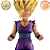 GOHAN KID SSJ2 MASTER STAR PIECE FAIXA AZUL BANPRESTO 100% ORIGINAL COM CAIXA - Imagem 2