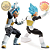 VEGETA SSJ BLUE TRANSCEDENCE DB HEROES BANPRESTO 100% ORIGINAL SEM CAIXA - Imagem 3