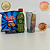 COPO CHAINSAWMAN DENJI COM POCHITA ICHIBAN ACTION FIGURES + SNACKS PACOTE BLACK - Imagem 1