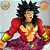 BROLY SSJ4 DRAGON BALL HEROES KING CLUSTER MASTERLISE ICHIBAN KUJI LETRA A BANDAI 100% ORIGINAL SEM CAIXA - Imagem 2