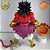 BROLY SSJ4 DRAGON BALL HEROES KING CLUSTER MASTERLISE ICHIBAN KUJI LETRA A BANDAI 100% ORIGINAL SEM CAIXA - Imagem 3
