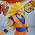 SON GOKU SSJ3 DRAGON BALL Z MASTERLISE ICHIBAN KUJI LETRA E BANDAI 100% ORIGINAL SEM CAIXA, SEM PEDESTAL - Imagem 2