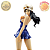 NICO ROBIN DRESSROSA VER. ONE PIECE GLITTER & GLAMOURS BANPRESTO 100% ORIGINAL SEM CAIXA - Imagem 2