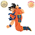 SON GOKU DRAGON BALL Z MATCH MAKERS BANPRESTO 100% ORIGINAL LACRADO - Imagem 1