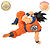 SON GOKU DRAGON BALL Z MATCH MAKERS BANPRESTO 100% ORIGINAL LACRADO - Imagem 3