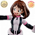 OCHACO URARAKA URAVITY MY HERO ACADEMIA GO AND GO! ICHIBAN KUJI LETRA C BANDAI 100% ORIGINAL COM CAIXA - Imagem 3