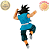 SON GOKU ROUPA AZUL VS UUB DRAGON BALL Z MATCH MAKERS BANPRESTO 100% ORIGINAL LACRADO - Imagem 3