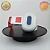 SCOUTER RASTREADOR VERMELHO VEGETA DRAGON BALL Z ICHIBAN KUJI LETRA A BANDAI 100% ORIGINAL SEM CAIXA - Imagem 3