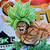 BROLY SSJ FULL POWER DRAGON BALL SUPER KING CLUSTER BACK TO THE FILM ICHIBAN KUJI LETRA A BANDAI 100% ORIGINAL COM CAIXA - Imagem 2