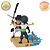 RORONOA ZORO VS. MIHAWK ONE PIECE WCF LOG STORIES BANPRESTO 100% ORIGINAL LACRADO - Imagem 2