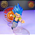 GOGETA SSJ BLUE DRAGON BALL SUPER ADVERGE MINI BANPRESTO 100% ORIGINAL SEM CAIXA - Imagem 2
