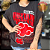 CAMISETA AKATSUKI PRETA NARUTO SHIPPUDEN XGG 100% ORIGINAL LICENCIADA VIZ MIDIA - Imagem 4