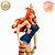 NAMI MACACÃO AZUL ONE PIECE  STAMPEDE GLITTER AND GLAMOUR BANPRESTO 100% ORIGINAL LACRADO - Imagem 2