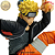 UZUMAKI NARUTO KICK ASS NARUTO SHIPPUDEN VIBRATION STARS BANPRESTO 100% ORIGINAL LACRADO - Imagem 2