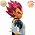 GOKU E VEGETA SSJ GOD DOKKAN BATTLE CONJUNTO  BANPRESTO 100% ORIGINAL LACRADO - Imagem 3