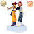 GOKU E VEGETA SSJ GOD DOKKAN BATTLE CONJUNTO  BANPRESTO 100% ORIGINAL LACRADO - Imagem 4