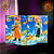 GOKU E VEGETA SSJ GOD DOKKAN BATTLE CONJUNTO  BANPRESTO 100% ORIGINAL LACRADO - Imagem 5