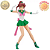 SAILOR JUPITER SAILOR MOON ETERNAL THE MOVIE GLITTER AND GLAMOURS BANPRESTO 100% ORIGINAL LACRADO - Imagem 1