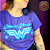 CAMISETA WONDER WOMAN DC COMICS ROXA GG 100% ORIGINAL LICENCIADA DC - Imagem 5
