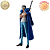 TRAFALGAR LAW REGATA BRANCA ONE PIECE KING OF ARTIST BANPRESTO 100% ORIGINAL LACRADO - Imagem 1