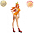 NAMI MACACÃO LARANJA ONE PIECE  STAMPEDE GLITTER AND GLAMOUR BANPRESTO 100% ORIGINAL LACRADO - Imagem 1