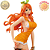 NAMI MACACÃO LARANJA ONE PIECE  STAMPEDE GLITTER AND GLAMOUR BANPRESTO 100% ORIGINAL LACRADO - Imagem 2