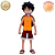 MONKEY D. LUFFY KID ONE PIECE CRY HEART VOL. 2 BANPRESTO 100% ORIGINAL LACRADO - Imagem 1