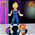 VEGETA SSJ DRAGON BALL Z KING OF COLORING MASTER STAR PIECE BANPRESO 100% ORIGINAL SEM CAIXA, SEM PEDESTAL - Imagem 1