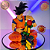 SON GOKU COM GOHAN SENTADOS MASTERLISE ICHIBAN KUJI LETRA A BANDAI 100% ORIGINAL COM CAIXA - Imagem 3