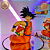 SON GOKU COM GOHAN SENTADOS MASTERLISE ICHIBAN KUJI LETRA A BANDAI 100% ORIGINAL COM CAIXA - Imagem 5