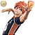 SHOYO HINATA HAIKYUU POSING BANPRESTO 100% ORIGINAL LACRADO - Imagem 2