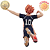 SHOYO HINATA HAIKYUU POSING BANPRESTO 100% ORIGINAL LACRADO - Imagem 3