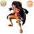 MONKEY D. LUFFY WANO MÃO PARA FRENTE ONE PIECE KING OF ARTIST BANPRESTO 100% ORIGINAL LACRADO - Imagem 1