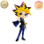 YAMI YUGI YU GI OH QPOSKET BANPRESTO 100% ORIGINAL LACRADO - Imagem 1