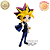YAMI YUGI YU GI OH QPOSKET BANPRESTO 100% ORIGINAL LACRADO - Imagem 3