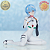REI AYANAMI SENTADA NEON GENESIS EVANGELION ICHIBAN KUJI LETRA B BANDAI 1/4 100% ORIGINAL COM CAIXA - Imagem 1