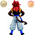 GOGETA SSJ4 DRAGON BALL GT THE GREATEST SAIYAN MASTERLISE ICHIBAN KUJI LETRA A BANDAI 100% ORIGINAL COM CAIXA - Imagem 3