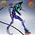 EVA 01 TEST TYPE NEON GENESIS EVANGELION ARTICULADO DYNACTION BANDAI 100% ORIGINAL SEM CAIXA - Imagem 6