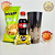 COPO TOJI FUSHIGURO JUJUTSU KAISEN ICHIBAN ACTION FIGURES + SNACKS PACOTE BLACK - Imagem 2