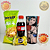 COPO EDWARD ELRIC E PERSONAGENS FULLMETAL ALCHEMIST ICHIBAN ACTION FIGURES + SNACKS PACOTE BLACK - Imagem 2