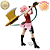 HARUNO SAKURA COM ARMA NO OMBRO NARUTO SHIPPUDEN NARUTOP99 BANPRESTO 100% ORIGINAL LACRADO - Imagem 3