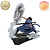 UCHIHA SASUKE MAGEKYOU SHARINGAN NARUTO SHIPPUDEN EXTRA BATTLE FIGUARTS ZERO BANDAI 100% ORIGINAL LACRADO - Imagem 3