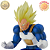 SUPER VEGETA SSJ DRAGON BALL Z MASTERLISE ICHIBAN KUJI LETRA E BANDAI 100% ORIGINAL LACRADO - Imagem 3
