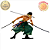 RORONOA ZORO ONE PIECE GRANDISTA SPECIAL ED. BANPRESTO 100% ORIGINAL LACRADO - Imagem 1