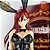 ERZA SCARLET BUNNY FAIRY TAIL FREEING GOODSMILE COMPANY 1/4 100% ORIGINAL LACRADO - Imagem 2