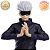 GOJO SATORU JUJUTSU KAISEN POP UP PARADE GOODSMILE COMPANY 100% ORIGINAL LACRADO - Imagem 2
