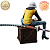 TRAFALGAR LAW SENTADO ONE PIECE PLAYBACK MEMORIES POP MEGAHOUSE 100% ORIGINAL LACRADO - Imagem 3