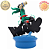 IZUKO MIDORIYA DEKU DIORAMA SMASH MY HERO ACADEMIA DIORAMATIC THE BRUSH BANPRESTO 100% ORIGINAL LACRADO - Imagem 3
