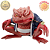 GAMABUNTA NARUTO SHIPPUDEN BANPRESTO 100% ORIGINAL LACRADO - Imagem 2